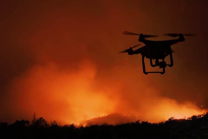 drone based fire detection